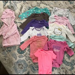 Long sleeve onesie bundle